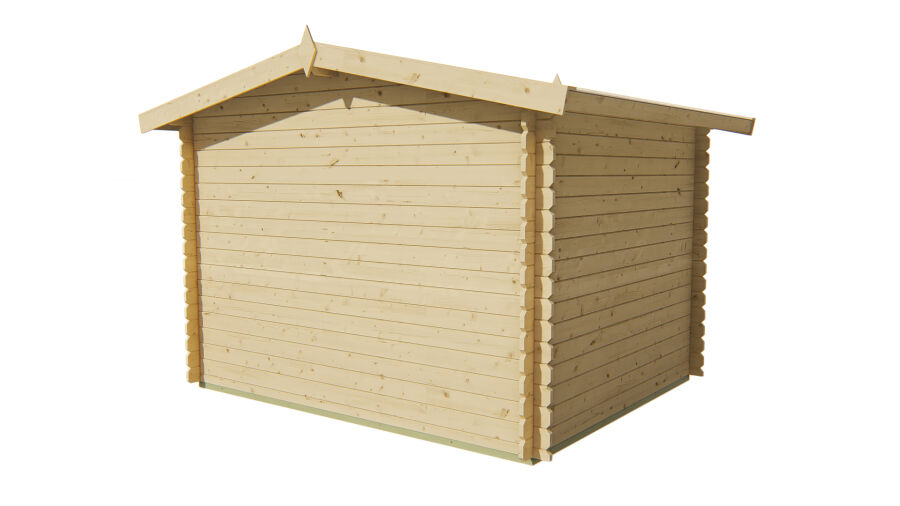 Tuindeco Gartenhaus Bjarni 250 x 300 / 28mm natur oder imprägniert
