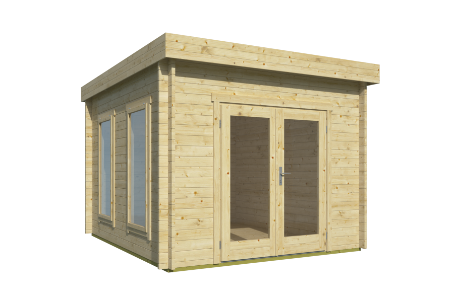 Tuindeco Gartenhaus Lee 300 x 350 / 40mm natur oder imprägniert
