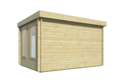 Tuindeco Gartenhaus Jason 300 x 400 / 40mm natur oder imprägniert