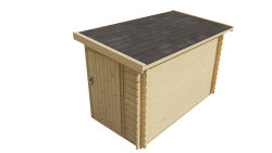 Tuindeco Gartenhaus Anbau 200 x 150 / 28mm natur oder...