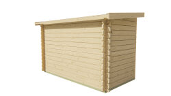 Tuindeco Gartenhaus Anbau 200 x 150 / 28mm natur oder imprägniert