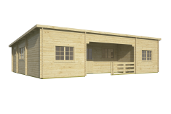 Tuindeco Gartenhaus Extremadura 795 x 1064 / 44mm natur...