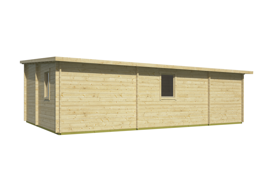 Tuindeco Gartenhaus Las Palmas 850 x 595 / 44mm natur oder imprägniert