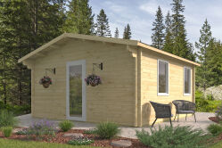 Tuindeco Gartenhaus Saoirse / 70mm natur/unbehandelt