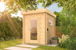 Tuindeco Gartenhaus Samuel 250 x 200 / 40mm natur oder imprägniert