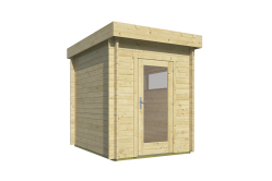Tuindeco Gartenhaus Samuel 250 x 200 / 40mm natur oder imprägniert