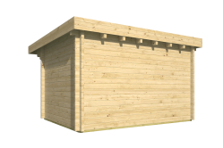 Tuindeco Gartenhaus Whitegate 299 x 400 / 70mm natur oder...