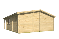Tuindeco Gartenhaus Jackson 595 x 595 / 70mm natur oder...