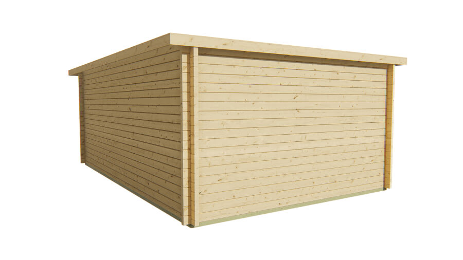 Tuindeco Gartenhaus Gabriella 400 x 595 / 58mm natur oder imprägniert