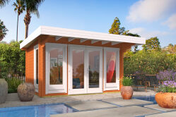 Tuindeco Gartenhaus James 300 x 400 / 44mm natur oder...