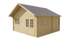 Tuindeco Gartenhaus Big Llanes 530 x 590 / 44mm natur...