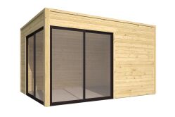 Tuindeco Gartenhaus Rico 300 x 400 / 28mm natur oder imprägniert