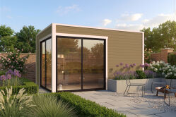 Tuindeco Gartenhaus Rico 300 x 400 / 28mm natur oder imprägniert