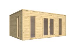 Tuindeco Gartenhaus Marco 350 x 500 / 28mm natur oder...