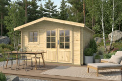 Tuindeco Gartenhaus Otto 360 x 360 / 28mm natur oder...