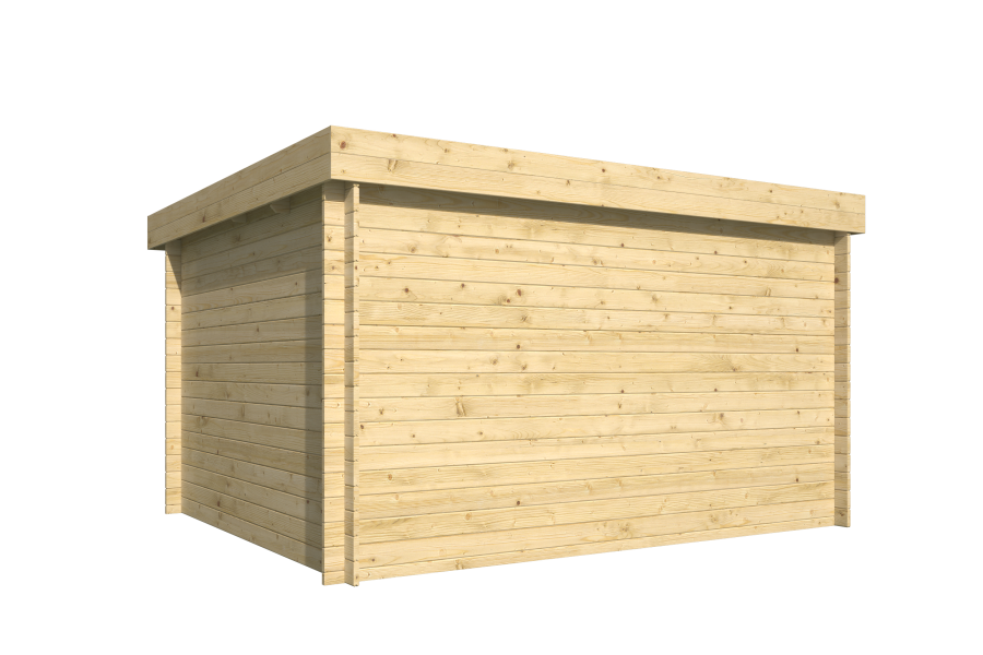 Tuindeco Gartenhaus Marta 300 x 360 / 28mm natur oder imprägniert