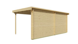Tuindeco Gartenhaus Eirunn 248 x 250 / 28mm natur oder imprägniert