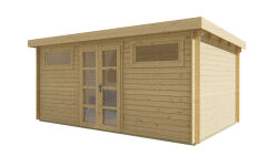 Tuindeco Gartenhaus Zerja 298 x 498 / 28mm natur oder...