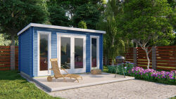 Tuindeco Gartenhaus Maggie 300 x 400 / 40mm Red Class Wood imprägniert