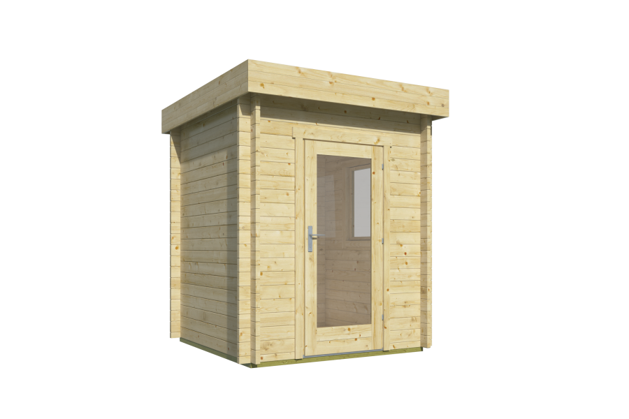 Tuindeco Gartenhaus Frankie 200 x 200 / 40mm unbehandelt