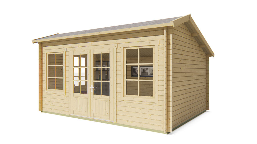 Tuindeco Gartenhaus Tane 350 x 480 / 40mm Red Class Wood imprägniert