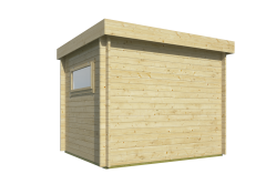 Tuindeco Gartenhaus Gadsby 250 x 300 / 40mm braun imprägniert
