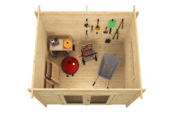 Tuindeco Gartenhaus Gadsby 250 x 300 / 40mm Red Class Wood imprägniert