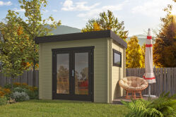 Tuindeco Gartenhaus Gadsby 250 x 300 / 40mm honiggelb imprägniert