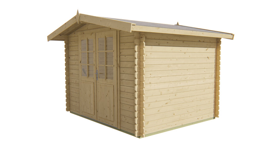 Tuindeco Gartenhaus Bjarni 250 x 300 / 28mm unbehandelt