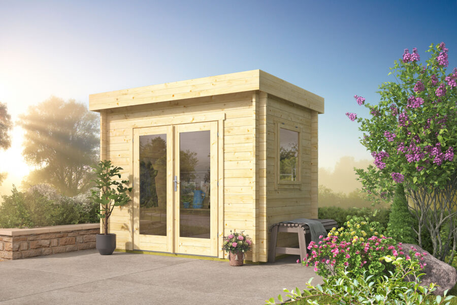 Tuindeco Gartenhaus Lucy 200 x 300 / 40mm unbehandelt