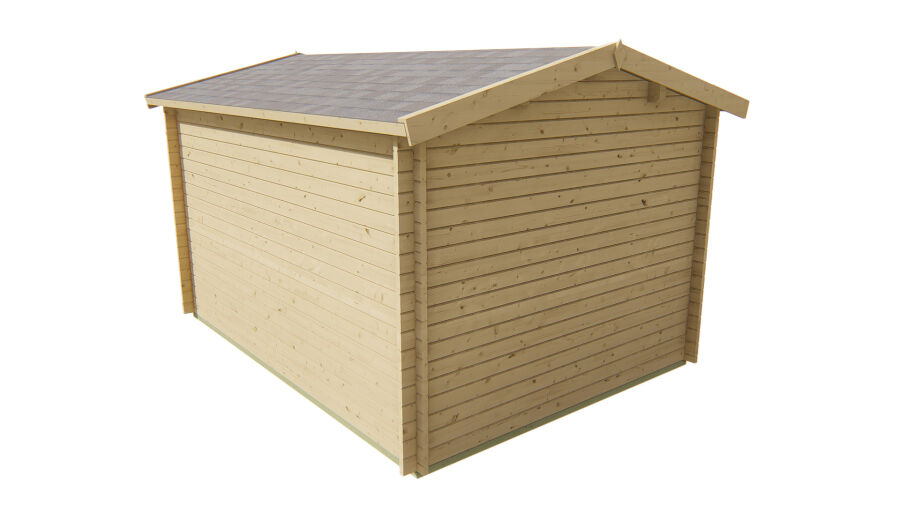 Tuindeco Gartenhaus Chloe 300 x 400 / 40mm Red Class Wood imprägniert