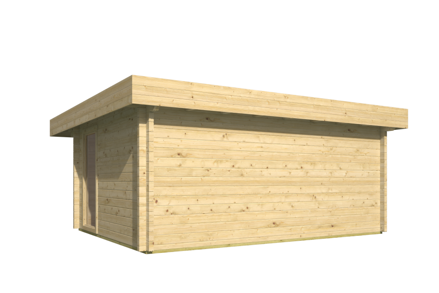 Tuindeco Gartenhaus Mia 380 x 500 / 70mm Red Class Wood imprägniert