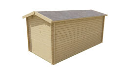 Tuindeco Gartenhaus Justine 250 x 500 / 40mm braun imprägniert