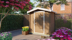Tuindeco Gartenhaus IRINA 200 × 155 / 19mm natur