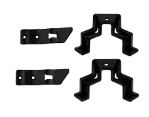 HUUM Metallhalterung für Ofenreling CORE WALL Black...
