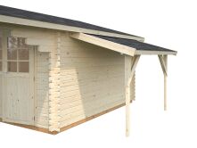 Palmako Schleppdach 144x290 cm, transparent imprägniert