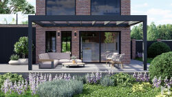 MB Cube Aluminium-Terrassendach – kubisches Design nach Maß