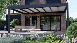 MB Cube Aluminium-Terrassendach – kubisches Design nach Maß