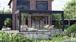 MB Cube Aluminium-Terrassendach – kubisches Design nach Maß